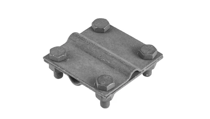 Złącze krzyżowe dwie płytki 4xM8 ocynk ogniowy R.8003