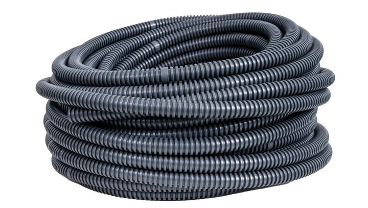 Rura karbowana 320N szara 29,6/25mm 17025 /30m/