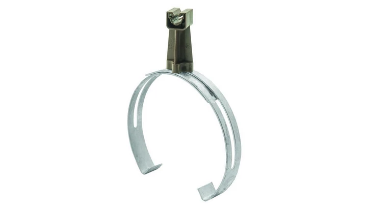 Uchwyt gąsiorowy rozsuwany (na drut fi6 i fi8) ocynk ogniowy R.8080