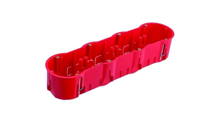 Puszka końcowa PK60 głęboka poczwórna do płyt gipsowych A.0047AG /6szt./