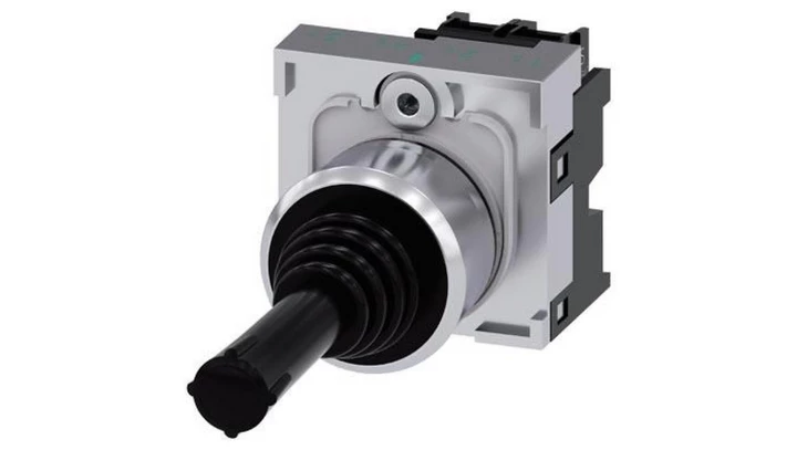 Joystick 2 kierunkowy kompletny pionowo 22mm metal z samopowrotem 2Z bez blokady dżojstik SIRIUS ACT 3SU1150-7AD88-1NA0
