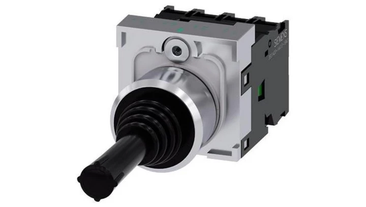 Joystick 4 kierunkowy kompletny 22mm metal bez samopowrotu 4Z bez blokady dżojstik SIRIUS ACT 3SU1150-7AE88-1QA0