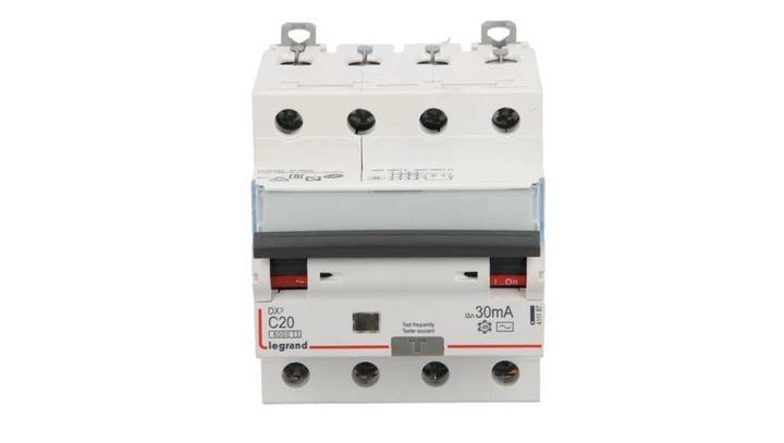 Wyłącznik różnicowo-nadprądowy 4P 20A C 0,03A typ AC P314 DX3 411187