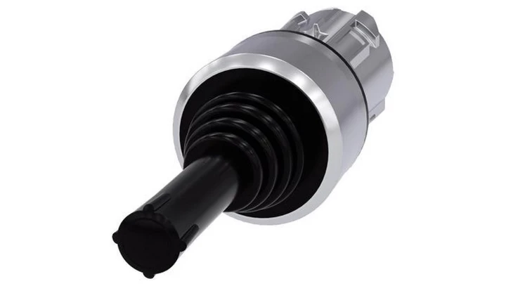 Joystick 2 kierunkowy pionowo 22mm metal z samopowrotem bez blokady dżojstik SIRIUS ACT 3SU1050-7AD88-0AA0