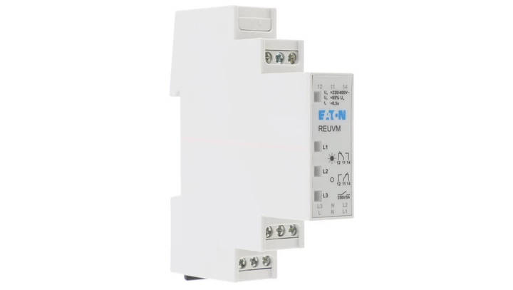 Przekaźnik obecności napięcia 400V AC 3N, 400/230V REUVM 148598
