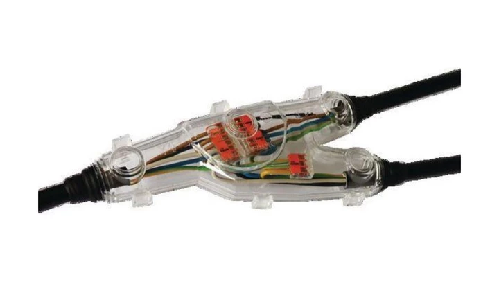 Mufa żywiczna rozgałęźna ze złączkami WAGO, Y1 EG/V/WAGO, 425490