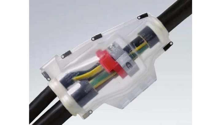 Mufa żywiczna odgałęźna z zaciskiem pierścieniowym, H5 SYS 95-150 EG, 450437