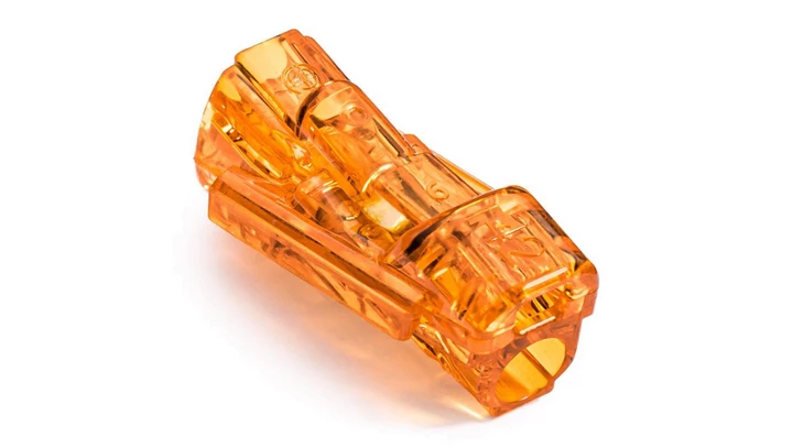 IDEALNA Szybkozłączka SCS2 przelotowa do drutów i wielodrutów 4mm² 32A 450V 88000108S /100szt./