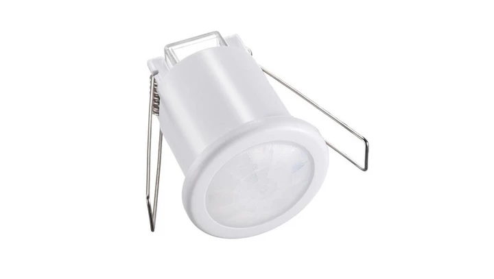 Czujnik ruchu PIR podtynkowy IP20 360 st. 400W zasięg 8m biały CP-11B
