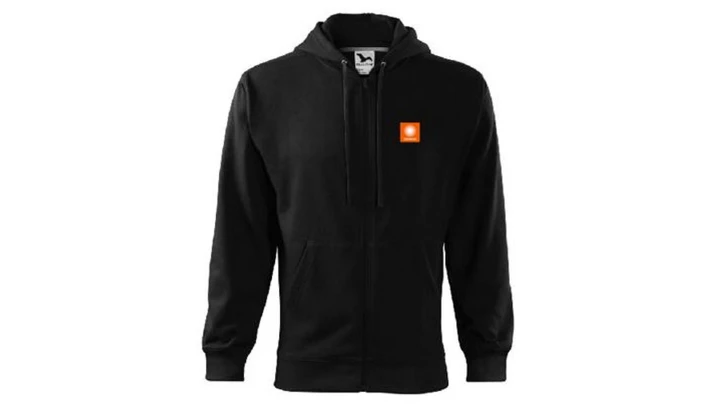 Bluza bawełniana, czarna - rozmiar XL 4100113