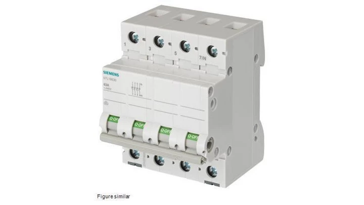 Rozłącznik modułowy 3P+N 80A 400V AC 5TL1680-0