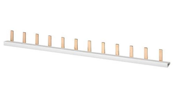 Szyna łączeniowa 2P 10mm2 sztyftowa długość 214mm do cięcia 5ST3734