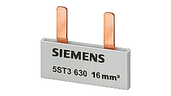 Szyna łączeniowa 1P 16mm2 sztyftowa 2 modułowa pełna izolacja 5ST3630 /10szt./