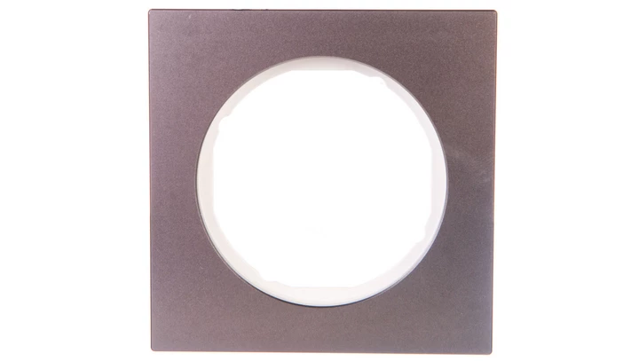 Berker R.3 Ramka 1-krotna stal szlachetna/biały 10112214