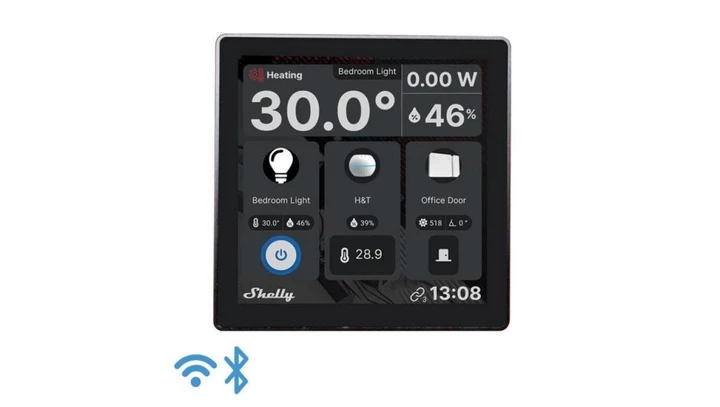 Shelly panel ścienny z wyświetlaczem Wall Display 3800235262597