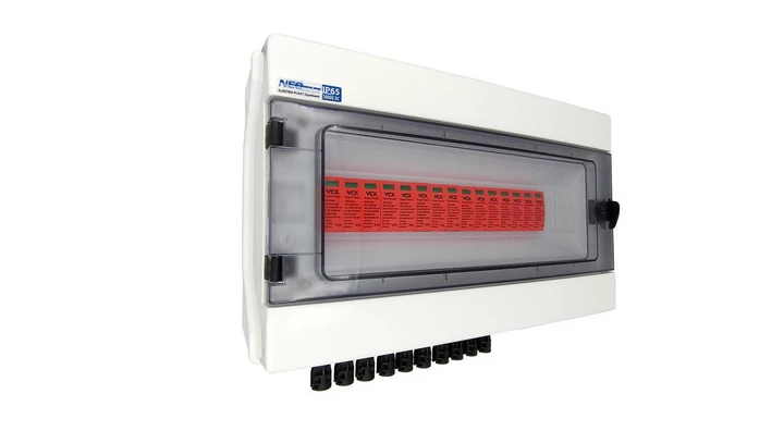 Skrzynka przyłączeniowa DC 1200V, Typ 1+2, 5 MPPT I 53 DC