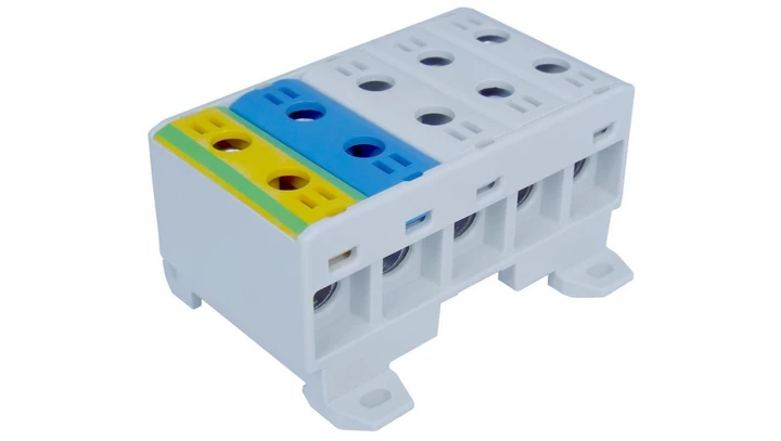 Listwa zaciskowa uniwersalna 5-torowa 5x35 E.4160/35