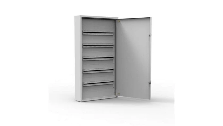 Rozdzielnica natynkowa metalowa 120 modułowa 5x24 544x986x130 RAL9003 IP30 MN120/5/24