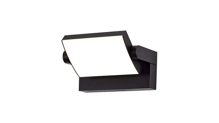 Oprawa elewacyjna LED 17W 2520lm 4000K regulowana Czarny kwadrat 2937