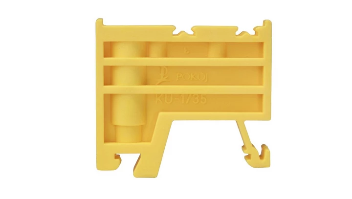 Trzymacz KU-1/35 na TS 35 żółty A44-1201