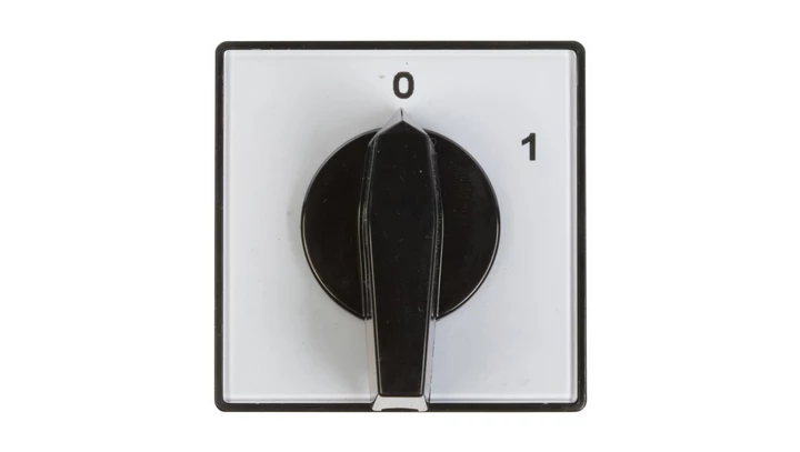 Łącznik krzywkowy 0-1 3P 25A do wbudowania 4G25-10-U R114 63-840304-031