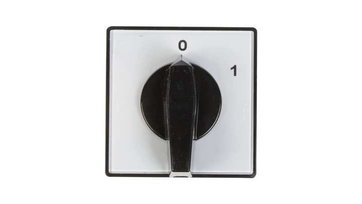 Łącznik krzywkowy 0-1 4P 25A do wbudowania 4G25-92-U R114 63-840396-031