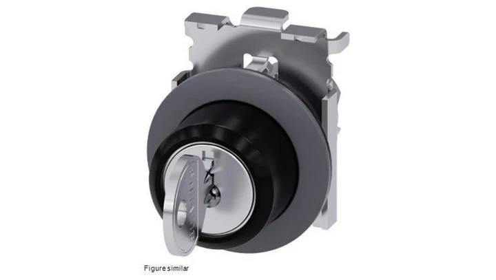 Przełącznik obrotowy kluczykowy, 3-pozycyjny, SIRIUS ACT