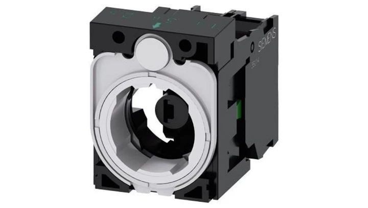 Podstawa uchwyt mocujący 3 bloki tworzywo styk 1Z LED zielony 6-24 V AC/DC SIRIUS ACT 3SU1501-1AG40-1BA0