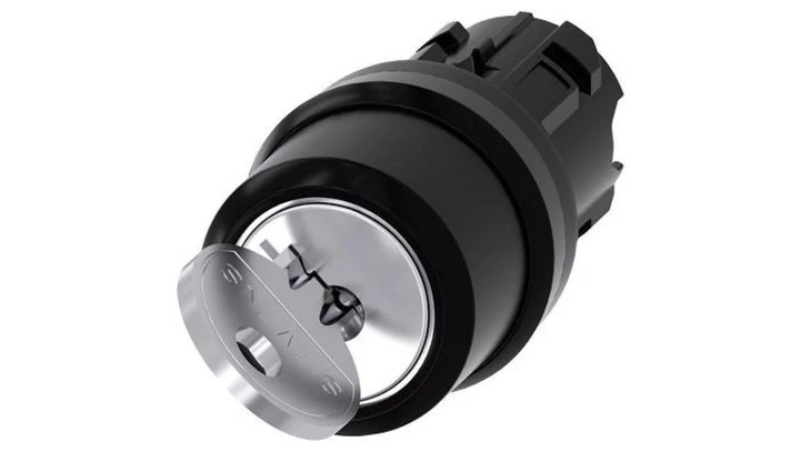 Przełącznik z kluczem 22mm tworzywo 2 poz O-I Ronis nr SB30 klucz w poz I SIRIUS ACT 3SU1000-4BF21-0AA0