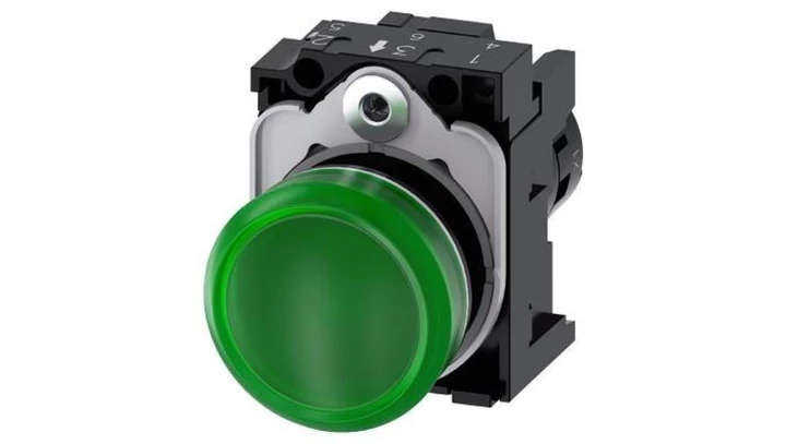 Lampka zielona 230VAC 3SU1201-6AF40-1AA0