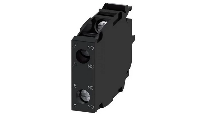 Blok styków 1Z wyprzedzający 1R opóźniony styki pozłacane montaż czołowy przyłącze śrubowe SIRIUS ACT 3SU1400-1AA10-1RA0