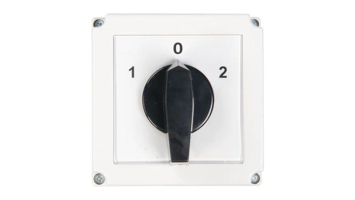 Łącznik krzywkowy 1-0-2 3P 63A w obudowie 4G63-53-PK R214 63-840345-051