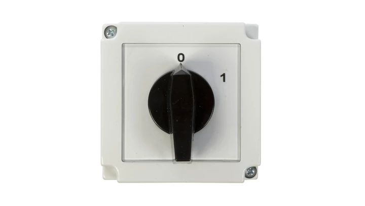 Łącznik krzywkowy 0-1 1P 16A w obudowie 4G16-90-PK R114 63-840392-021