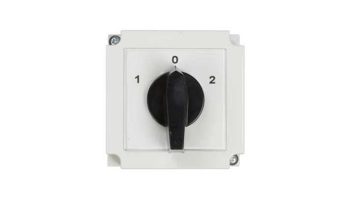 Łącznik krzywkowy 1-0-2 3P 25A w obudowie 4G25-53-PK R114 63-840345-031