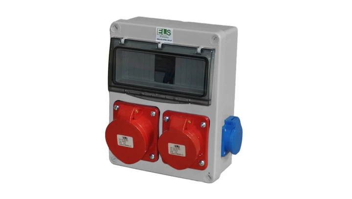 Zestaw zasilający MIKO-8M 2x16A/5P + 2x230V IP44 E901308021