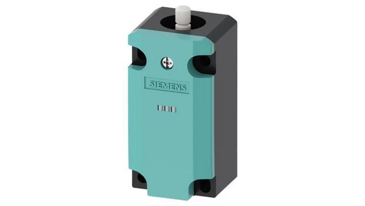 Wyłącznik krańcowy podstawowy 1Z 2R migowe tworzywo 40mm 2x LED 24V DC bez głowicy napędowej IP67 3SE5132-1LA00