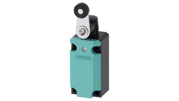 Wyłącznik krańcowy 1Z 1R migowe metal 40mm dźwignia uchylna 30mm z rolką 19mm z tworzywa IP67 3SE5112-0CH24