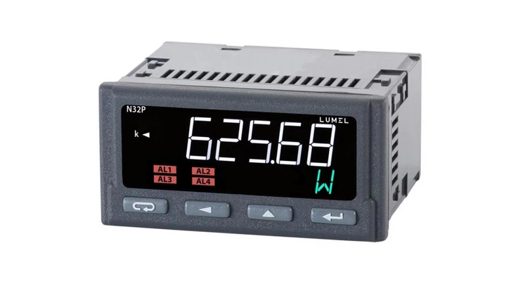 Programowalny miernik parametrów sieci 1-fazowej. N32P 210000000M0 Zasilanie 20-40V a.c. / 20-60V d.c. RS485