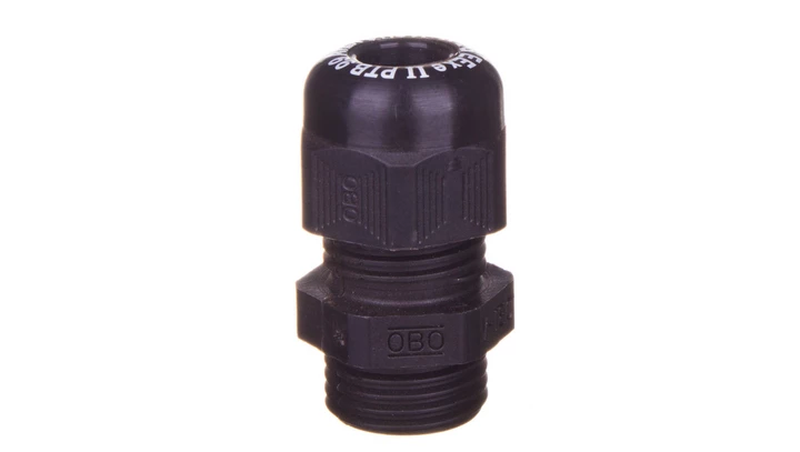 Dławnica kablowa poliamidowa Ex M16 IP68 czarna VTEC EX M16 SW /opak.50szt./2050315