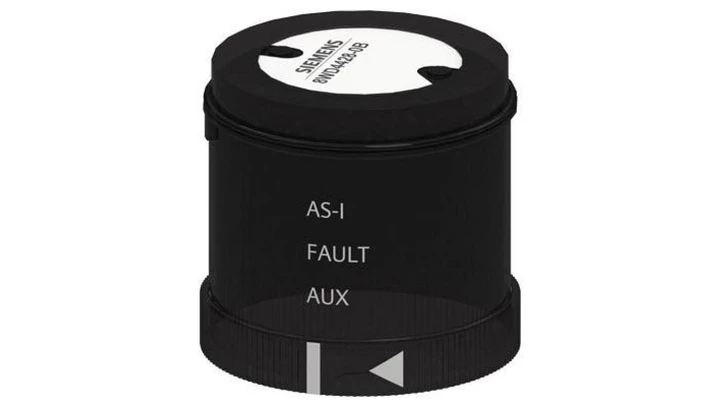 Moduł adapter ASI do maks 4 modułów sygnalizacyjnych zewn. zasilanie 24V DC do kolumn 70mm IP65 8WD4428-0BE