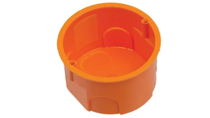 Puszka podtynkowa 60mm pomarańczowa PK60LUXp.100 A.0001AP /100szt./