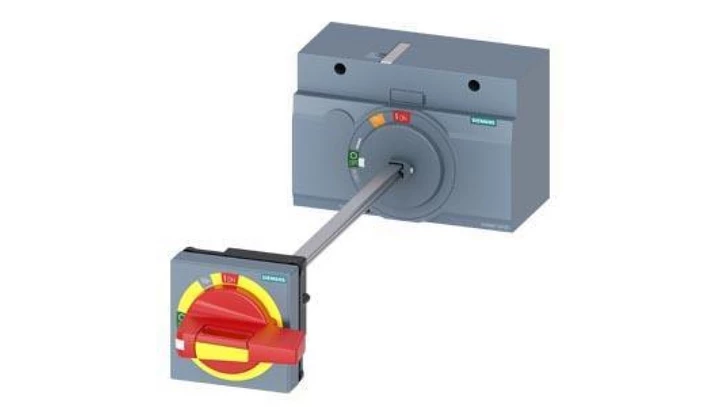 Napęd obrotowy drzwiowy z pokrętłem żółto-czerwonym do 3VA13/14/23/24 3VA9467-0FK25