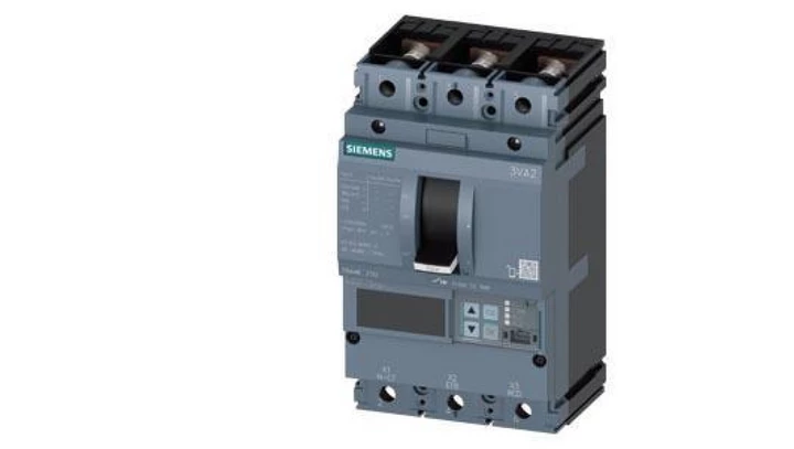 Wyłącznik mocy 3P 250A Icu 85kA 415V AC wyzwalacz elektroniczny ETU850 LSI przyłącza śrubowe 3VA2225-6KP32-0AA0