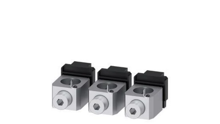 Zaciski przewodu okrągłego Cu/Al 3P z zaciskiem pomocniczym przewód 50-300mm2 do 3VA13/14/23/24 3VA9383-0JG13