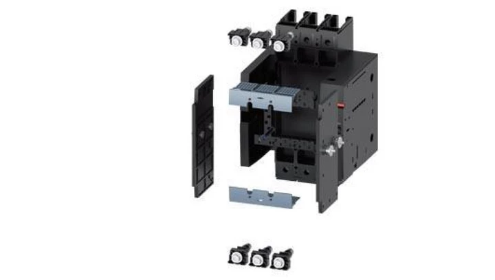 Kaseta wysuwna z osłonami 3P do 3VA20…22 3VA9123-0KD00