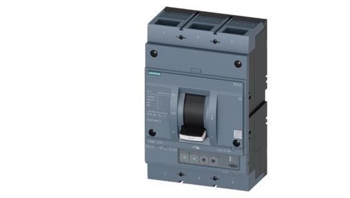 Wyłącznik mocy 3P 800A Icu 55kA 415V AC wyzwalacz elektroniczny ETU350 LSI przyłącza śrubowe 3VA2580-5HN32-0AA0