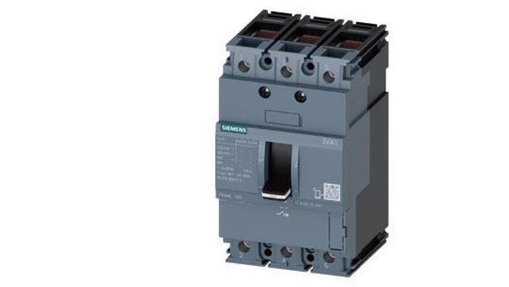 Wyłącznik mocy 3P 125A Icu 55kA 415V AC wyzwalacz TM210 LI przyłącza ramowe 3VA1112-5ED36-0AA0