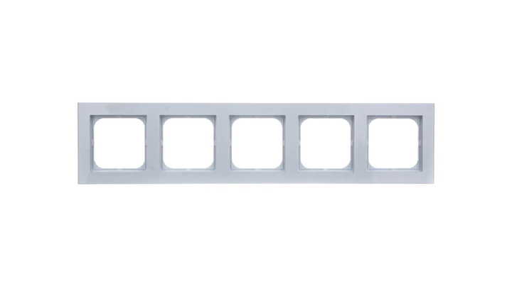 SONATA Ramka pięciokrotna biały mat R-5R/75