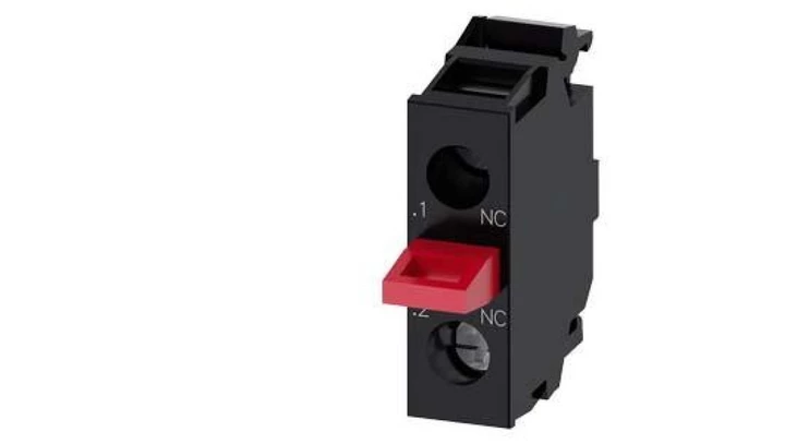 Blok styków 1NC do montażu w obudowie przyłącze śrubowe zamawiany po 1 szt SIRIUS ACT 3SU1400-2AA10-1CA0-ZX01