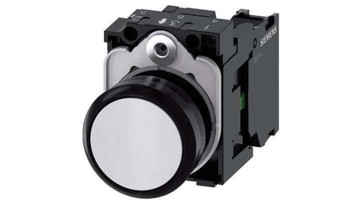 Przycisk 22 mm 3SU1100-0AB60-1BA0